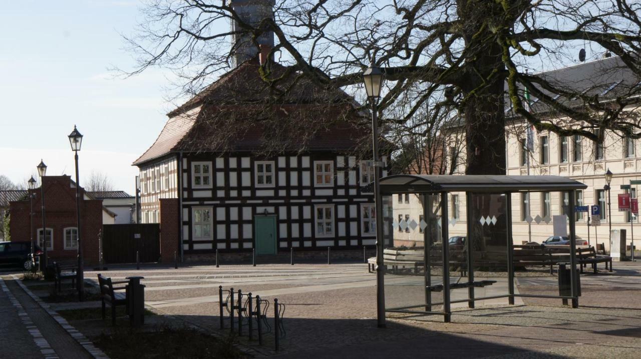 Ferienwohnung Am Markt Biesenthal Exterior photo